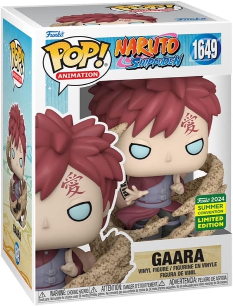 Funko Pop Naruto Shippuden Gaara 2024 Summer Convention Limited Edition 1649